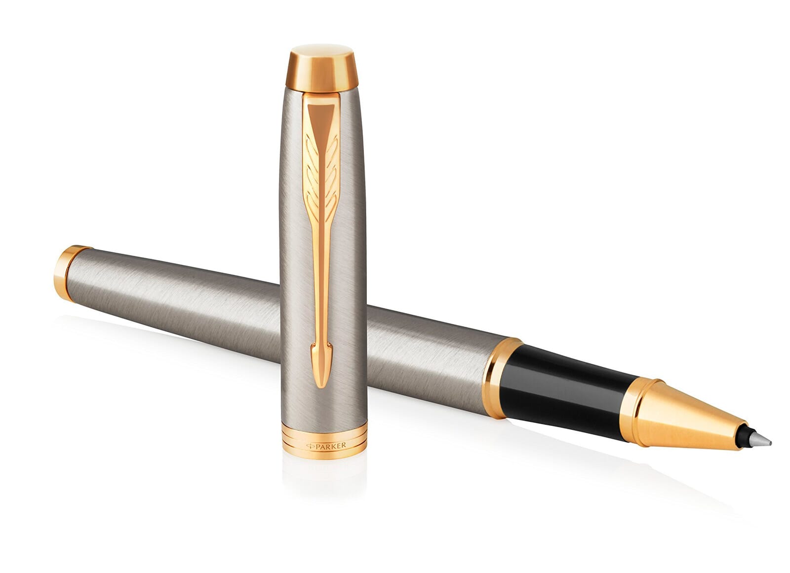 Parker Im Brushed Metal Gt Rollerball Kopen De Vulpenwereld