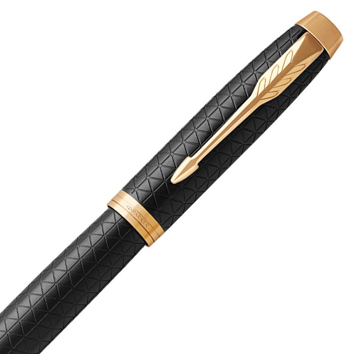 Parker IM Premium Black Gold GT Rollerball Kopen De Vulpenwereld