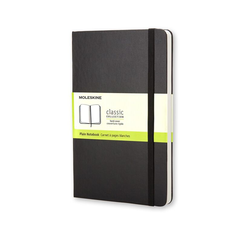 Moleskine Classic Black Pocket blanco