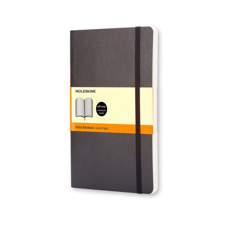 Moleskine Classic Black Large gelinieerd SC