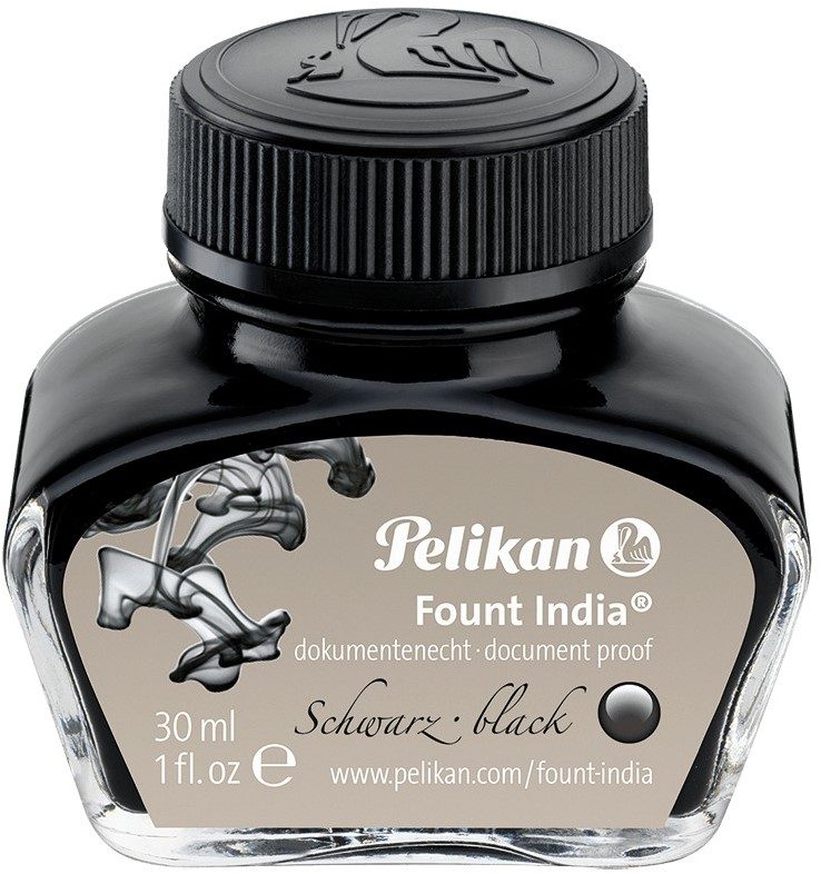 Pelikan 4001 Fount India zwarte inkt